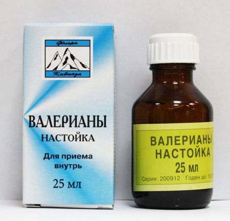 Настойки валерианы