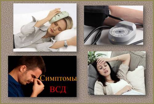 Симптомы ВСД