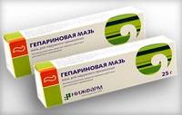 Гепариновая мазь от варикоза