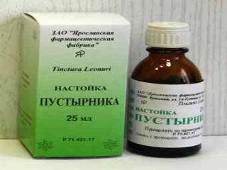 Пустырник при ВСД