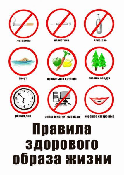 здоровый образ жизни