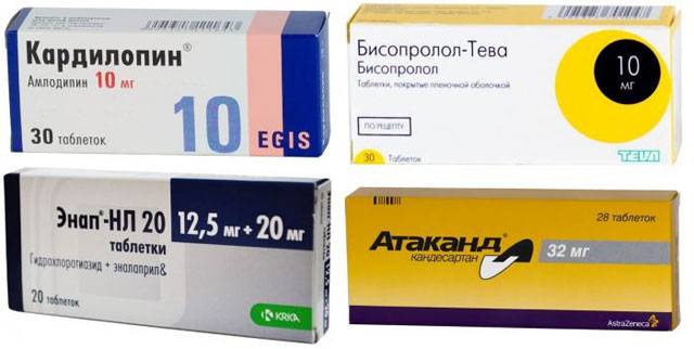 лекарства против высокого артериального давления