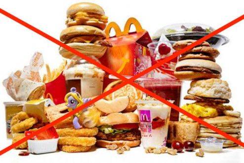 Запрещенные продукты при инфаркте